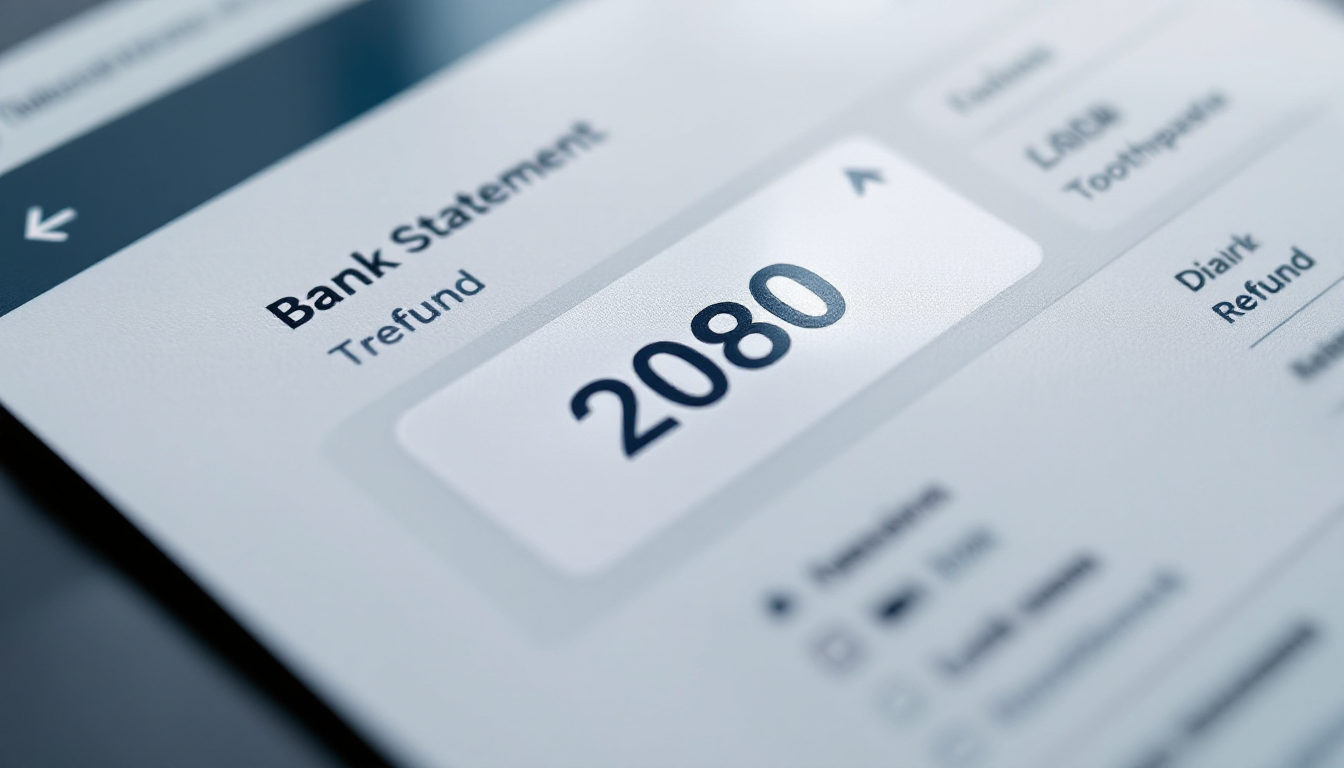 환불 완료된 2080치약 환불금이 입금된 은행 거래 내역 화면 또는 앱 아이콘 알림 모습