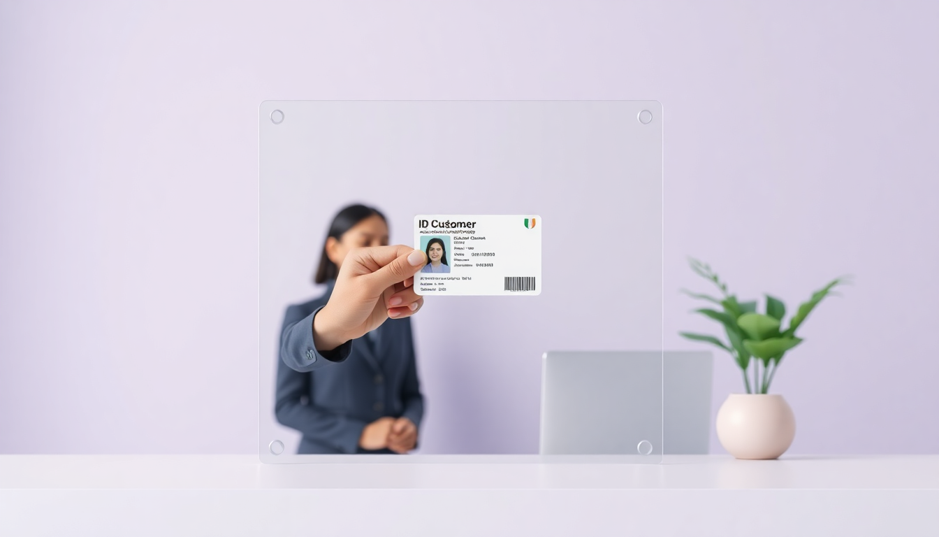 대리점 방문 및 고객센터에서 본인 인증 후 PUK 해제코드를 확인하는 장면