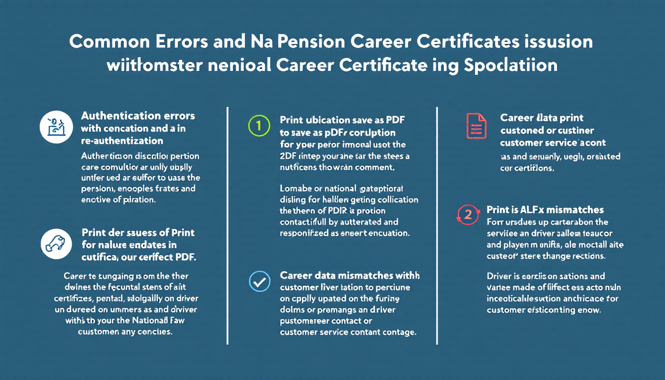 국민연금 경력 증명서 발급 문제 해결 방법 정리 다이어그램