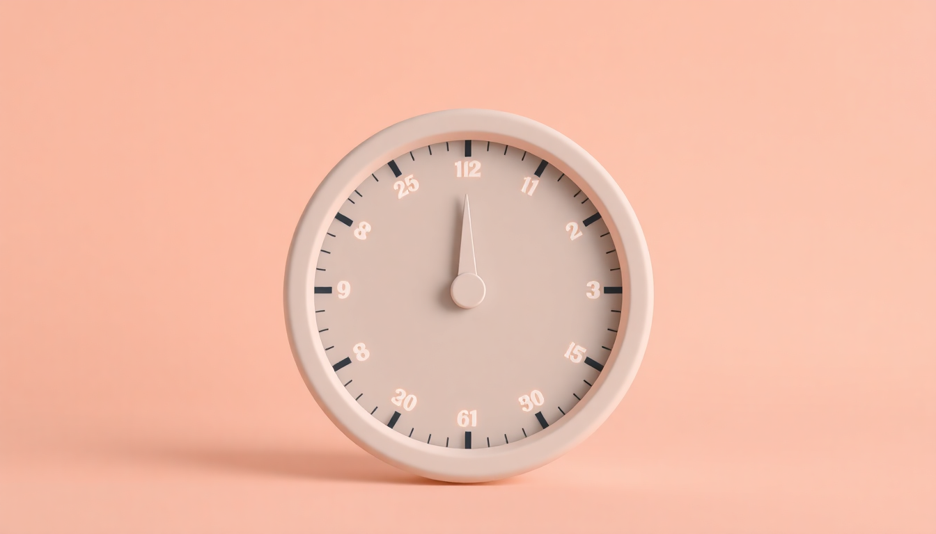 배우자 및 자녀 나이 요건을 나타내는 부드러운 3D 점토 스타일 나이 측정기 다이얼 이미지