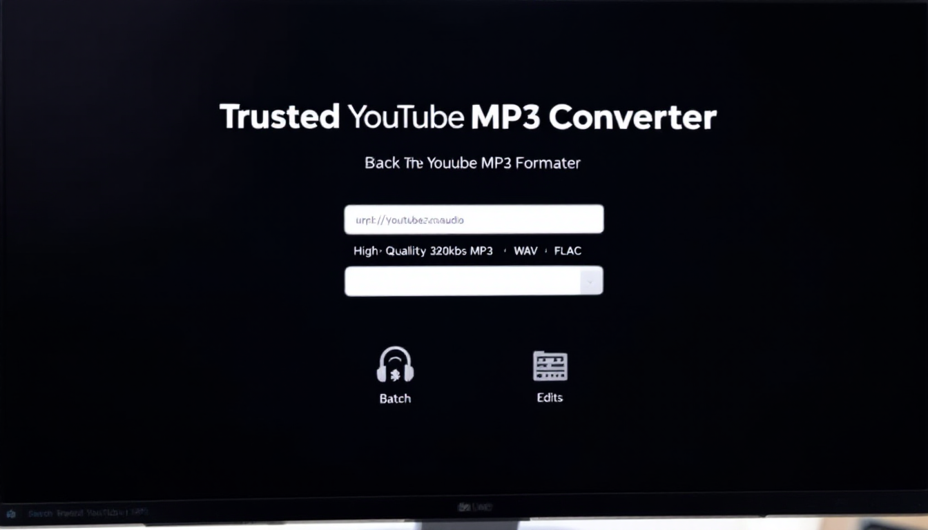 안정적이고 고음질 음원 추출 기능이 보이는 신뢰할 수 있는 유튜브 MP3 변환 프로그램 화면