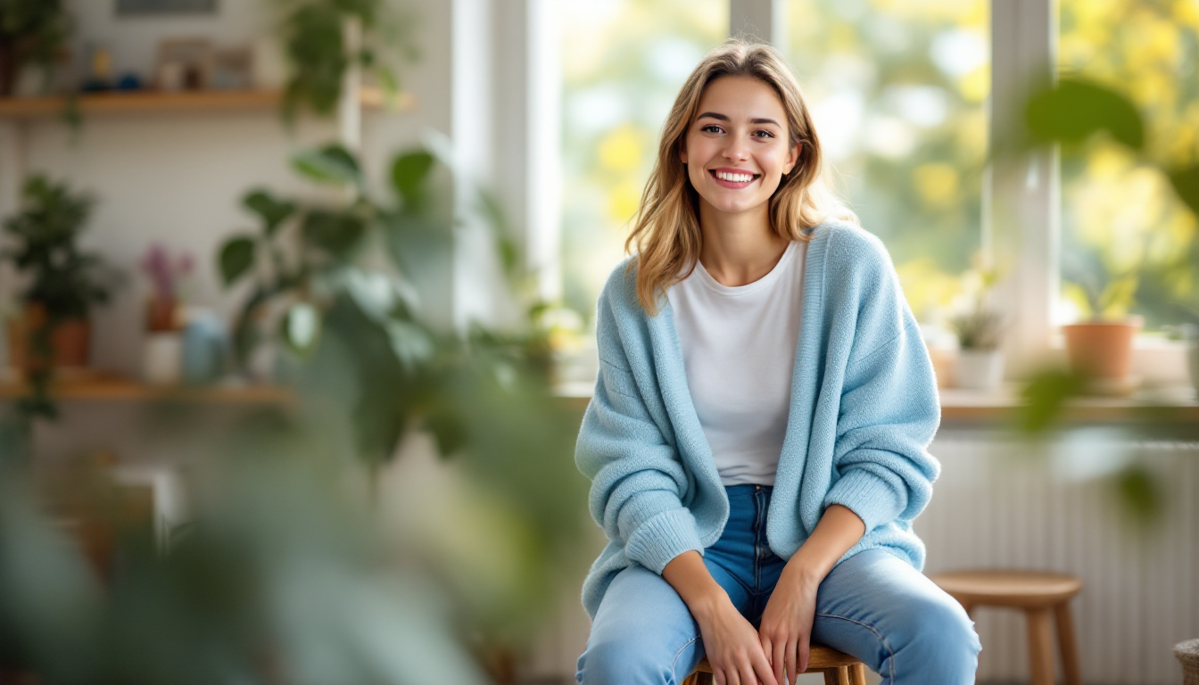 유튜브 프리미엄 해지 완료 후 만족스럽게 서비스를 이용하는 모습의 실사 이미지