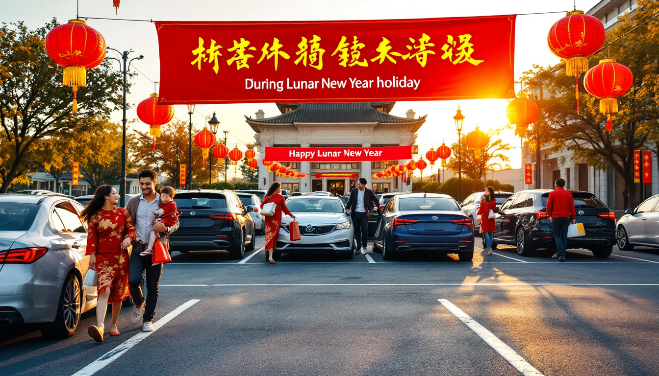 설날 연휴 기간 공공기관 무료주차장 이용 모습