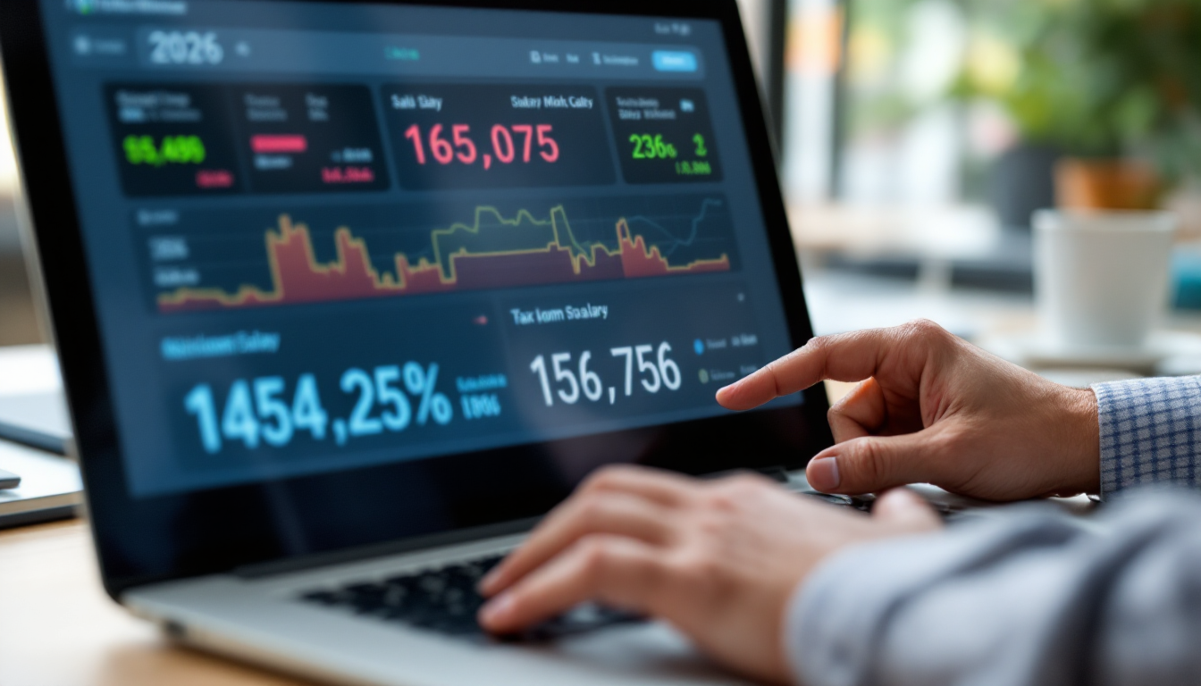 2026년 최저시급 정보를 활용해 현명하게 급여를 관리하는 사람의 모습