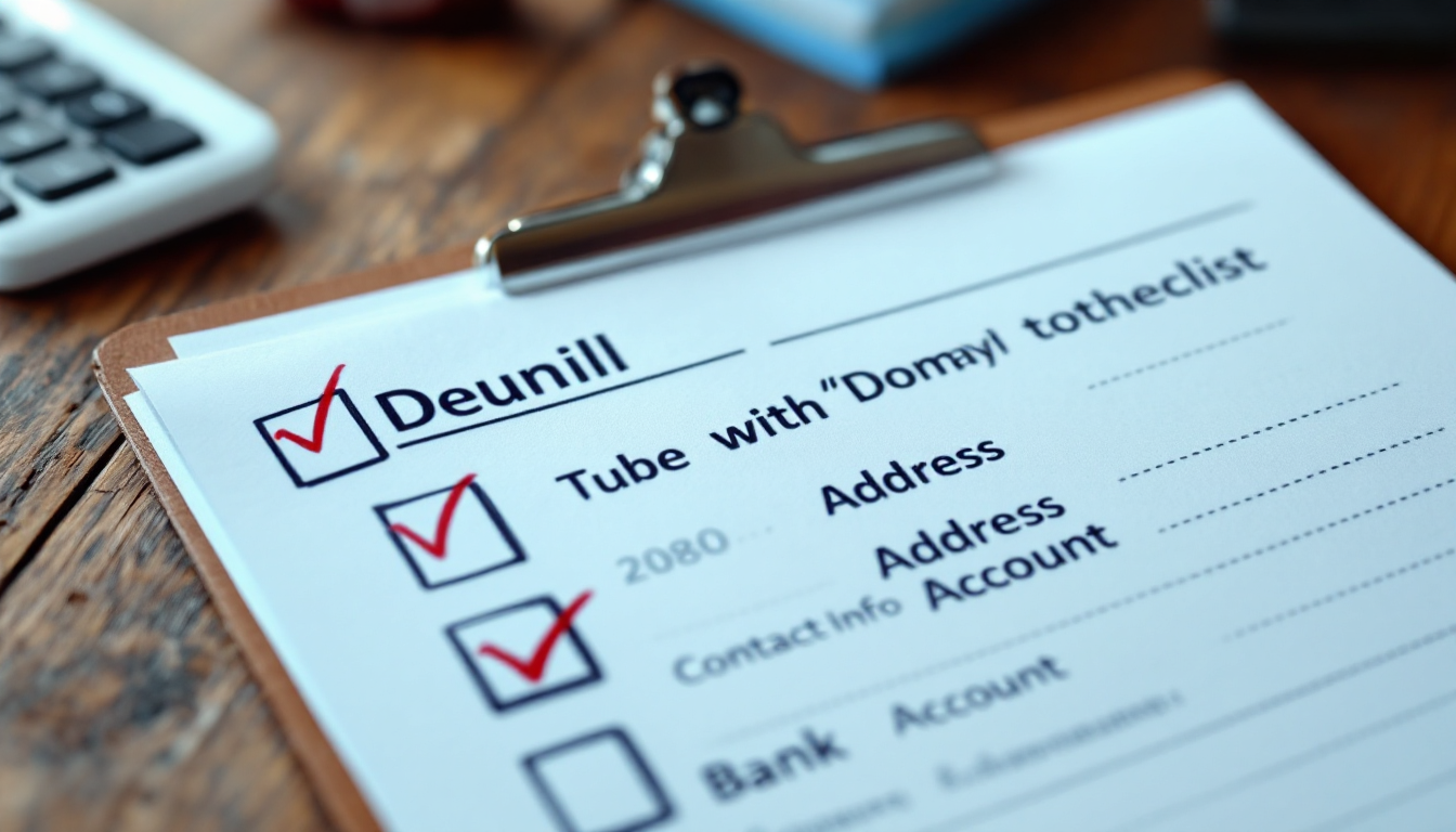 2080치약 환불을 위한 준비물 체크리스트가 디지털 화면 또는 종이에 정리되어 있는 모습