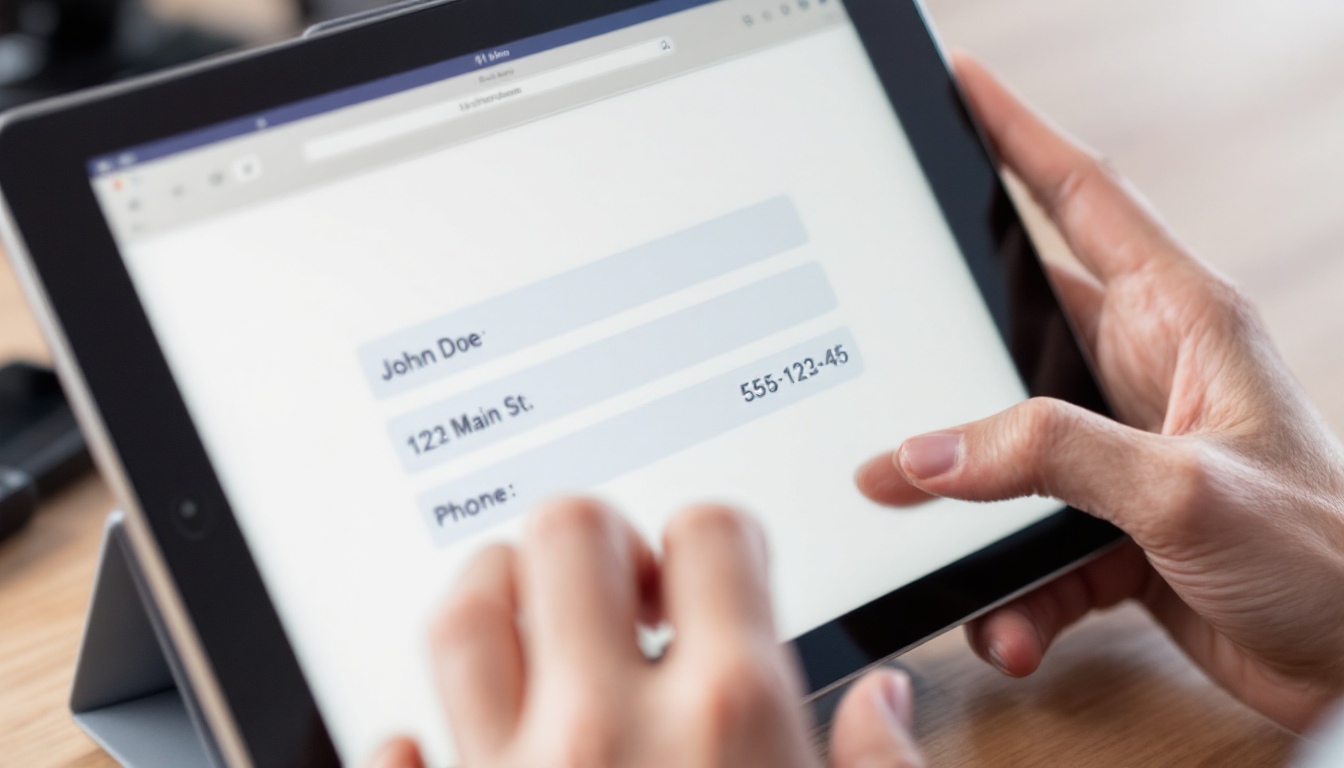 개인정보 입력 화면에서 개인통관 고유번호 신규 발급 절차 모습