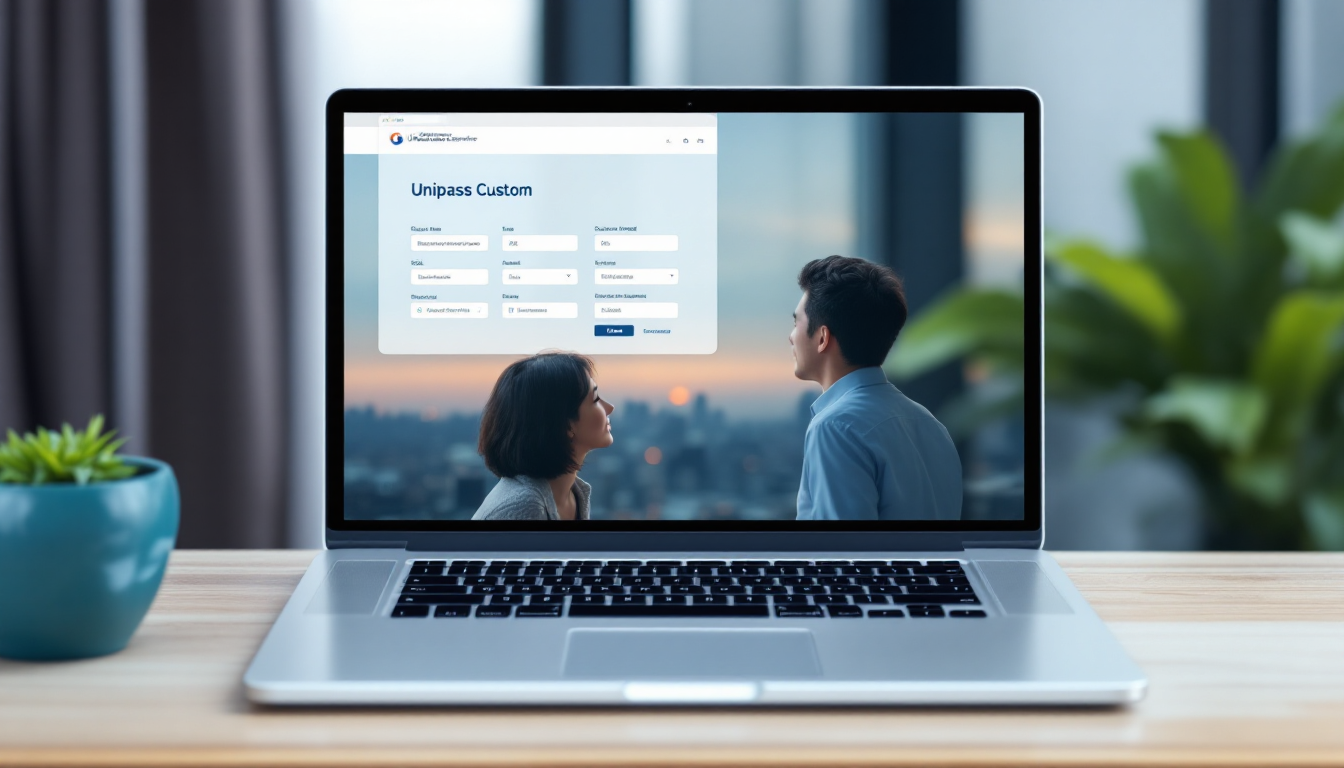 관세청 공식 사이트 유니패스 홈페이지 화면