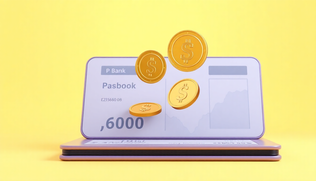 지급 금액 및 시기를 2회에 걸쳐 100만 원씩 입금되는 장면으로 시각화한 3D 렌더링 이미지