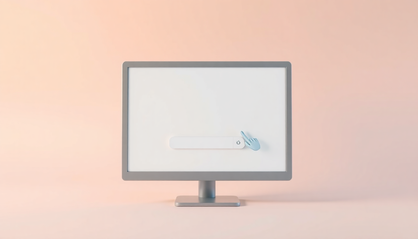 온라인으로 운전면허 갱신 신청 과정을 컴퓨터 화면과 손가락 포인터로 표현한 이미지