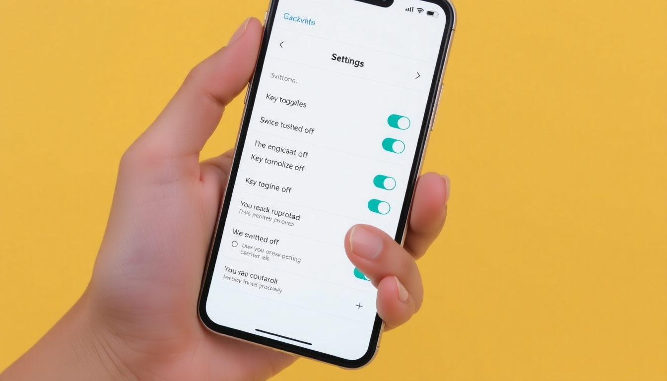 스마트폰을 손에 든 모습으로 카톡 개인정보 수집 차단 3단계 설정을 빠르게 실행하는 장면을 토대로 한 이미지