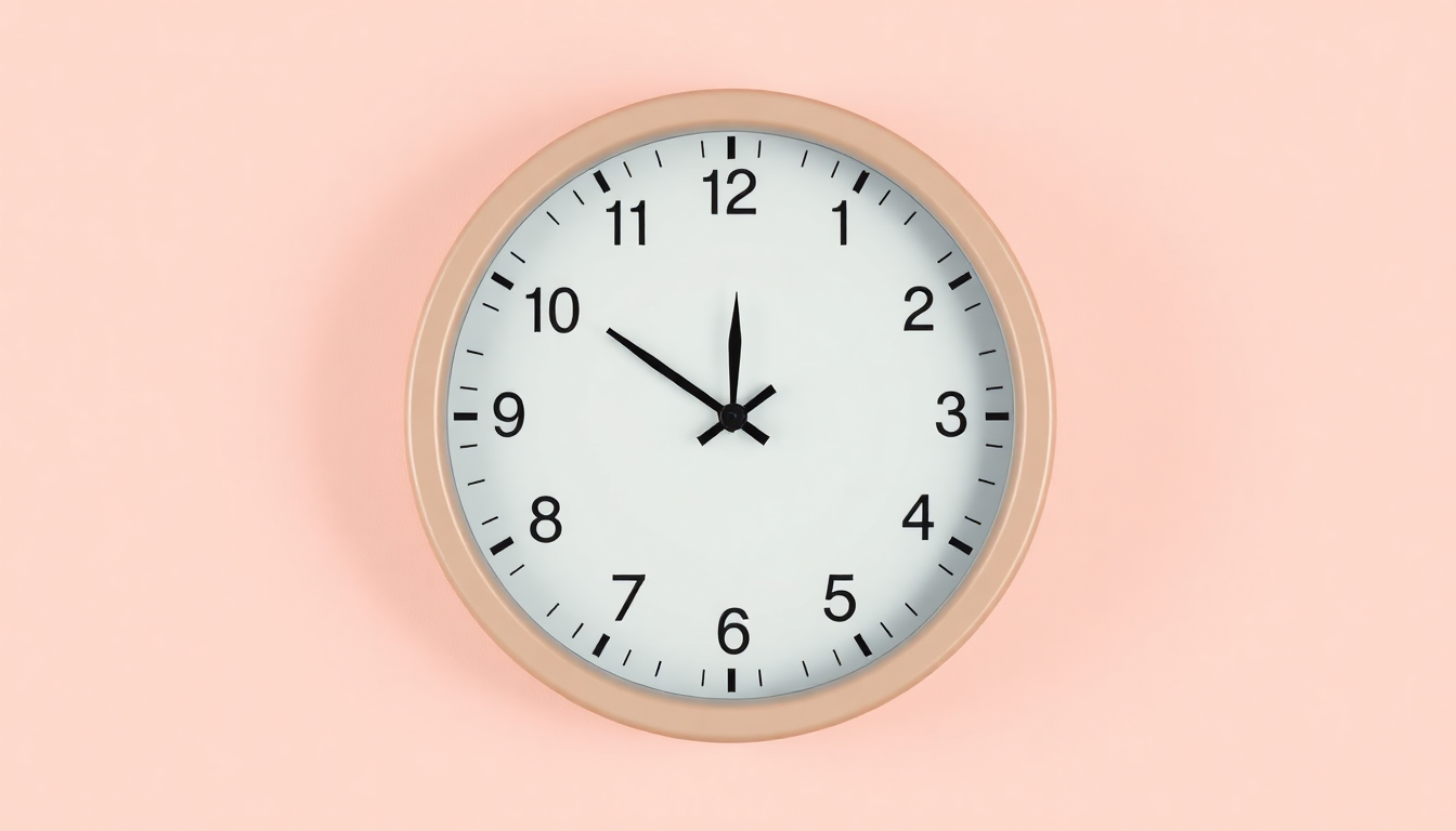 썸머타임 적용 전후 미국 정규장 거래 시간이 1시간 앞당겨진 것을 전통적인 벽시계와 빠르게 떠오르는 태양으로 메타포화하여 부드러운 매트 플라스틱 질감으로 표현