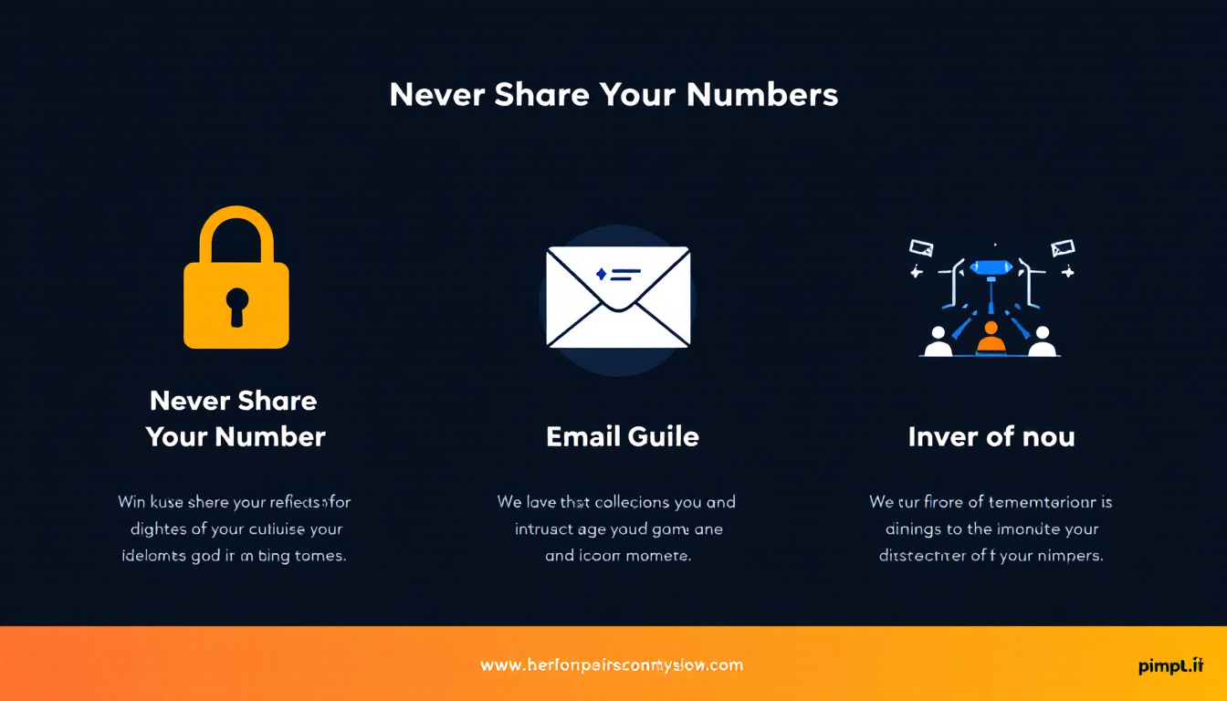 개인통관 고유번호 안전 관리 및 활용 꿀팁 인포그래픽