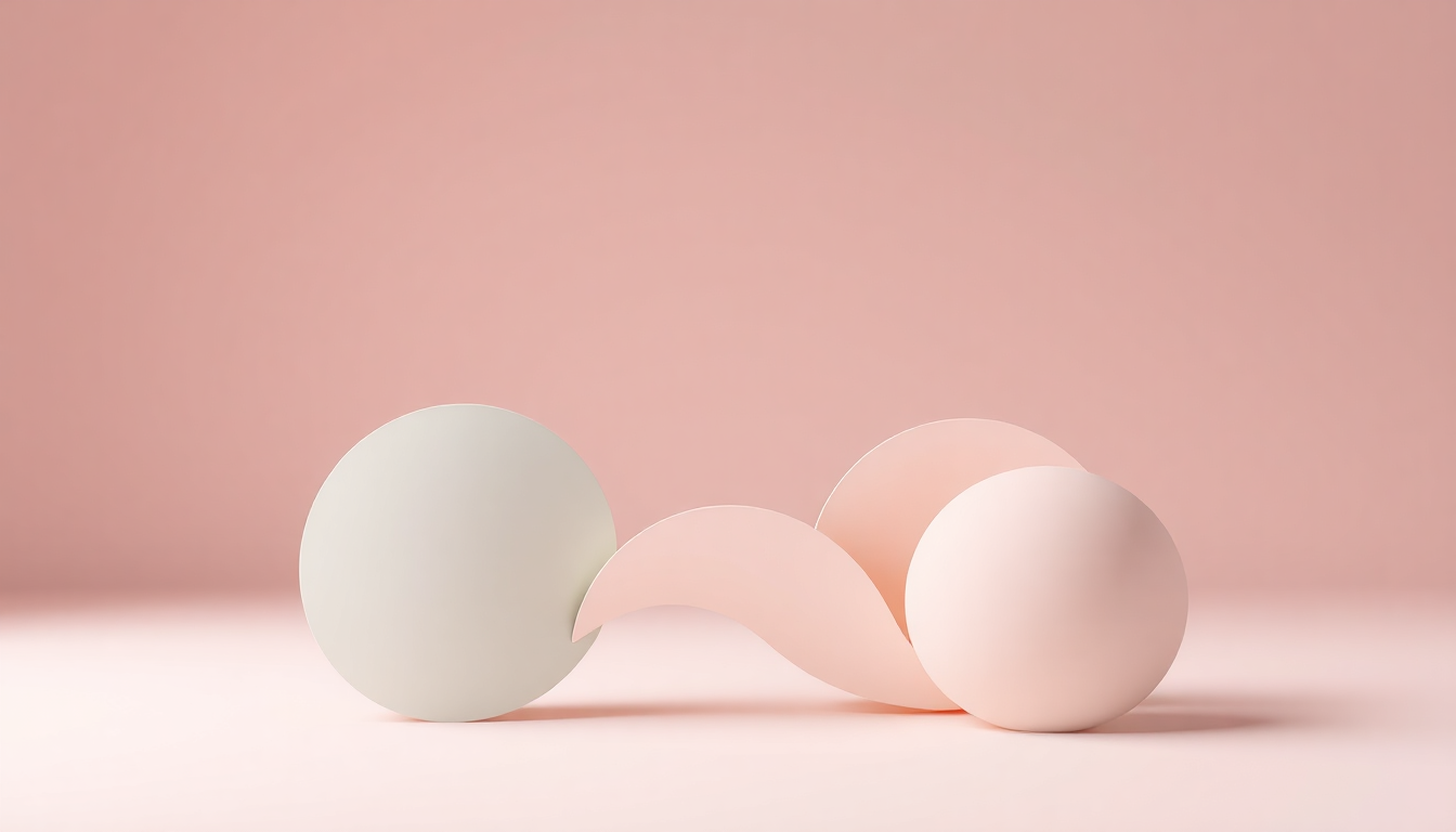 부드러운 파스텔 색상과 매끄럽게 겹치는 추상 형태로 원활한 재정 전환을 상징하는 프로페셔널 편집 이미지